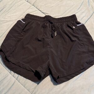 Women's Black Athletic Shorts